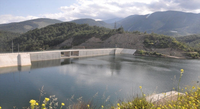 Finike’deki Kapıçay Barajı hedeflenen doluluk oranına ulaştı