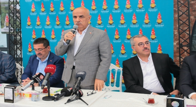 Bakan Kirişci, Kahramanmaraş’ta muhtarlarla bir araya geldi: