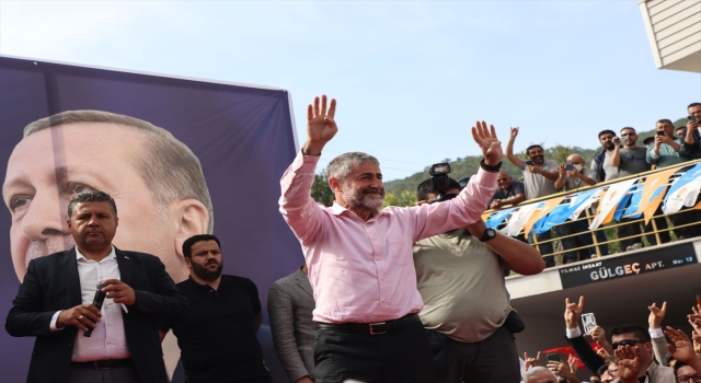 Hazine ve Maliye Bakanı Nebati, Mersin’de konuştu: