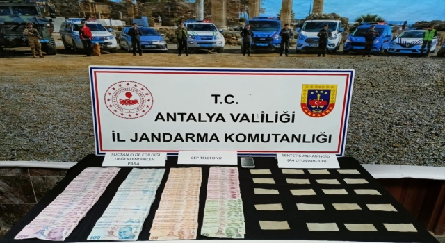 Antalya’da uyuşturucu operasyonunda 1 şüpheli yakalandı