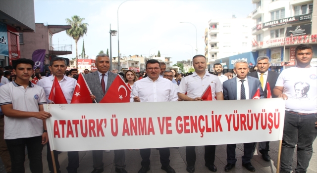 Serik’te gençlik yürüyüşü düzenlendi