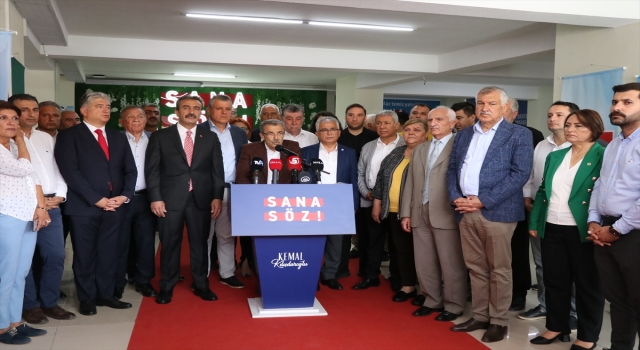 Adana’da Millet İttifakı’ndan Cumhurbaşkanı Seçimine ilişkin açıklama