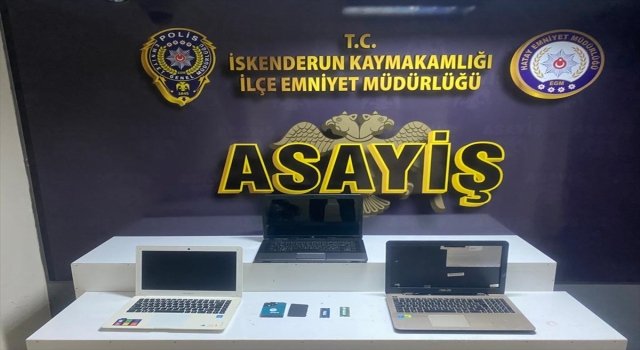 İskenderun’da hırsızlık şüphelisi yakalandı