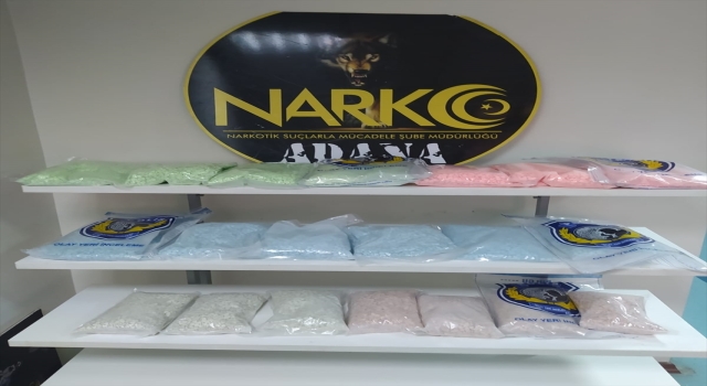 Adana’da evinde 100 bin uyuşturucu hap ele geçirilen zanlı tutuklandı