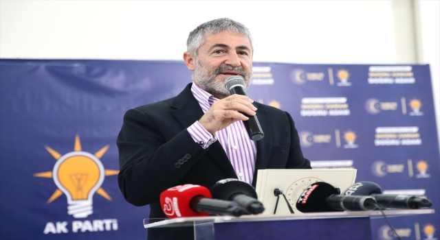 Hazine ve Maliye Bakanı Nureddin Nebati, Mersin’de konuştu: