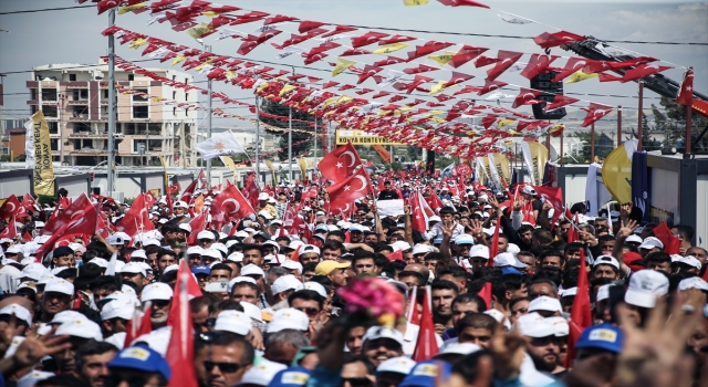 Cumhurbaşkanı Erdoğan Hatay’da vatandaşlara hitap etti: (3)