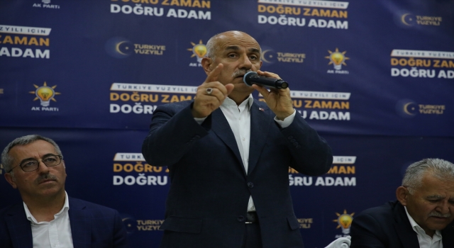 Tarım ve Orman Bakanı Kirişci, Kahramanmaraş’taki ”Teşekkür Buluşması”nda konuştu: