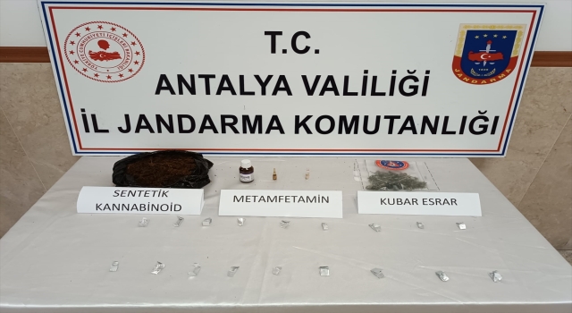 Manavgat’ta uyuşturucu operasyonlarında 3 kişi gözaltına alındı
