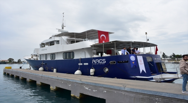 Antalya’da inşa edilen su altı araştırma gemisi göreve başladı