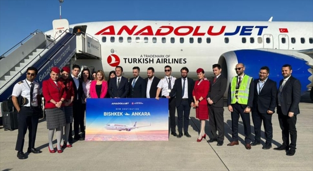 AnadoluJet Kırgızistan’ın başkenti Bişkek’i uçuş ağına ekledi