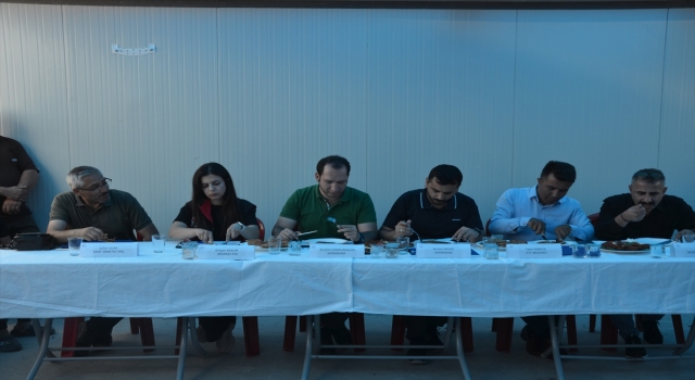 Kahramanmaraş’ta konteyner kentte yemek yarışması yapıldı