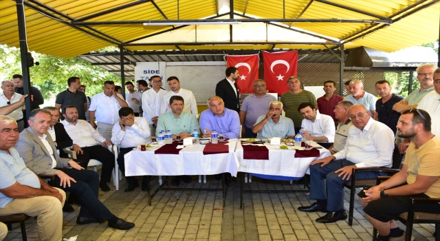 Kültür ve Turizm Bakanı Ersoy, Antalya’da konuştu: