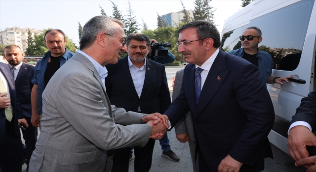 Cumhurbaşkanı Yardımcısı Cevdet Yılmaz, Kahramanmaraş’ta konuştu:
