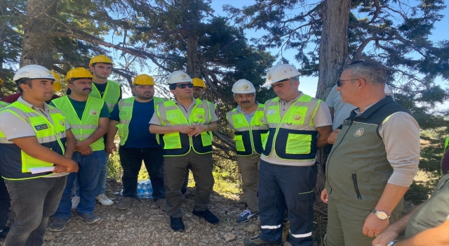 Mersin’de orman işçilerine eğitim verildi
