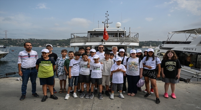 Kahramanmaraşlı çocuklar, TürkiyeUkrayna Milli Basketbol maçı için İstanbul’da