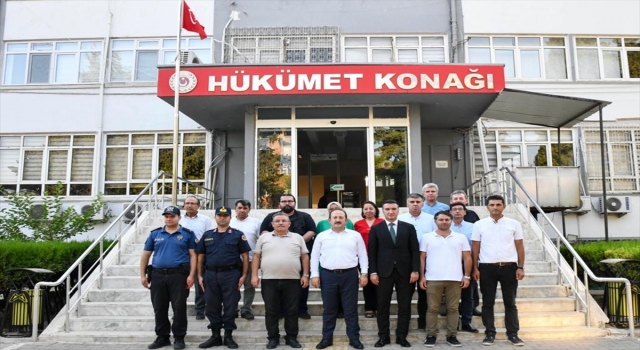 Mersin Valisi Pehlivan, Gülnar Kaymakamlığını ziyaret etti