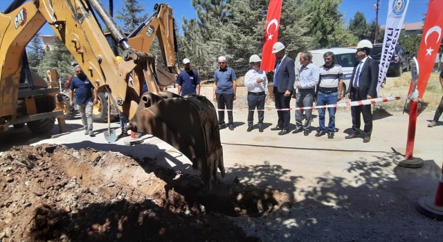 Tufanbeyli’de doğal gaz kullanımı için çalışmalar başladı