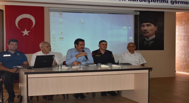Mersin Bozyazı’da değerlendirme toplantısı yapıldı 