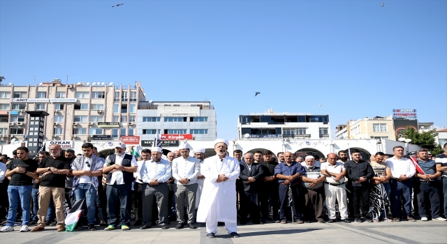 Adana, Mersin, Osmaniye ve Hatay’da Filistin için dua edildi