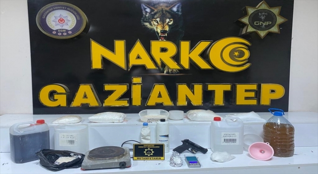 Gaziantep’te uyuşturucu operasyonunda yakalanan zanlı tutuklandı