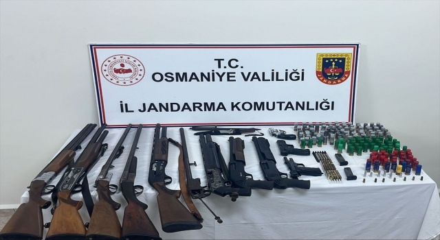 Osmaniye’de havaya ateş açan 2 şüpheli yakalandı