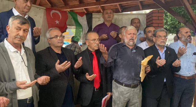 Kozan’da Filistin’e destek etkinliği düzenlendi