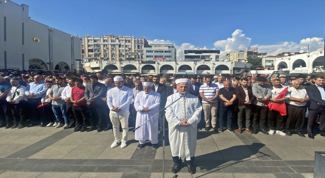 Adana ve çevre illerde İsrail’in saldırıları protesto edildi