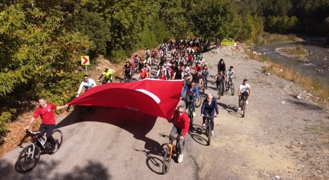 Pozantı’da bisiklet turu düzenlendi