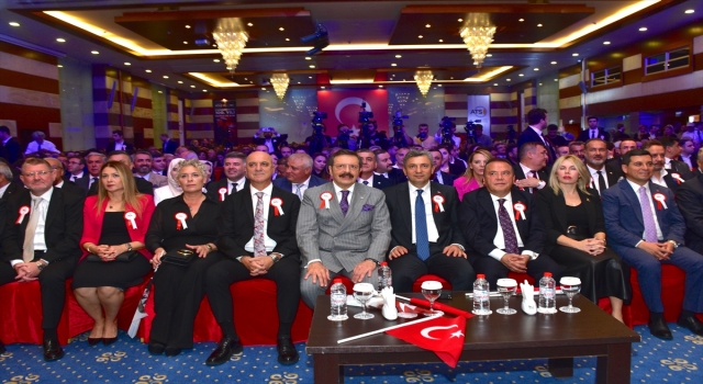 TOBB Başkanı Hisarcıklıoğlu, ATSO Cumhuriyet’in 100. Yılı Ödül Töreni’nde konuştu:
