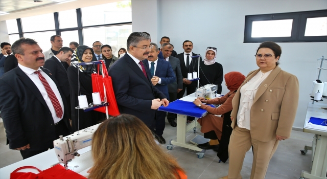 Osmaniye’de ”Hasanbeyli Kadın Bağımlılıkla Mücadele Merkezi” törenle açıldı