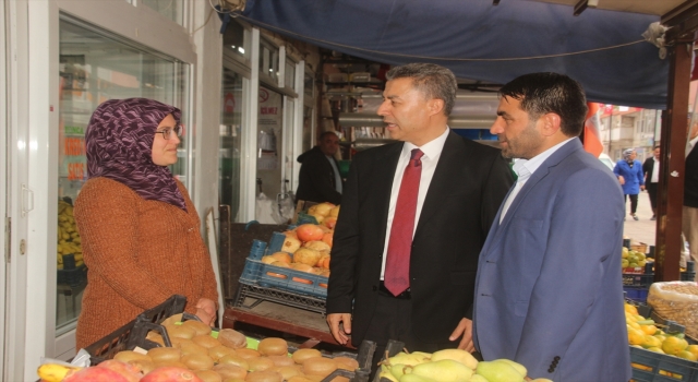 AK Parti MKYK Üyesi Mustafa Sever, Gülnar’da temaslarda bulundu