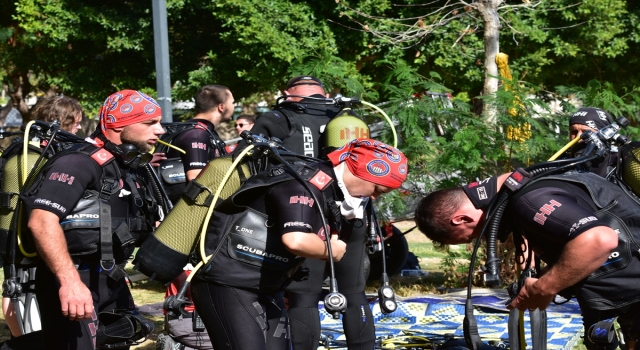 Bosnalı kurbağa adamlar eğitimlerini Antalya’da alıyor