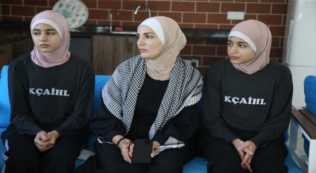 Antalya’da yaşayan Filistinli aile, hiç görmedikleri ülkelerine gitmek istiyor
