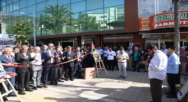 Mersin’de Filistin’e destek için kermes düzenledi
