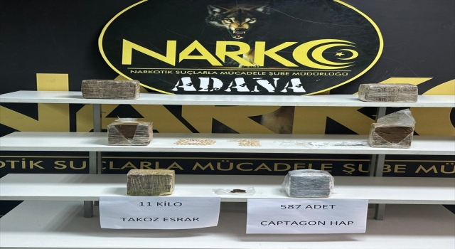 Adana’da evinde uyuşturucu ele geçirilen zanlı tutuklandı
