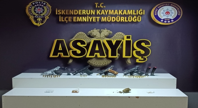 İskenderun’daki asayiş uygulamalarında 9 kişi gözaltına alındı
