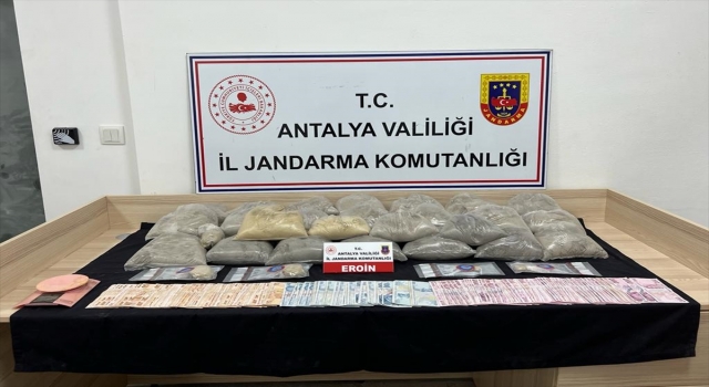 Antalya’daki uyuşturucu operasyonunda 1 zanlı tutuklandı