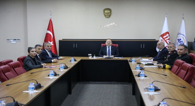 Mersin’de asayiş ve güvenlik bilgilendirme toplantısı yapıldı