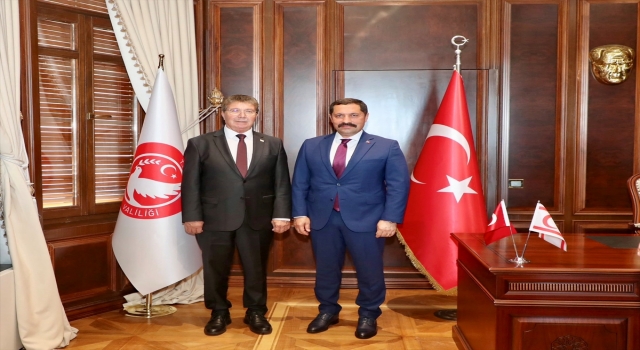 KKTC Başbakanı Üstel, Hatay Valisi Masatlı’yı ziyaret etti