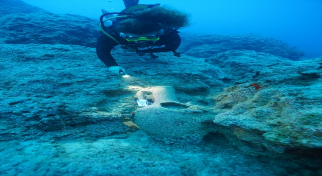 Antalya kıyılarında arkeolojik yüzey araştırmalarıyla bulunan gemi batığı sayısı 365’e ulaştı