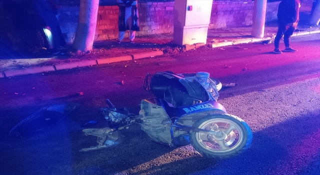 Alanya’da motosiklet kazasında bir kişi öldü