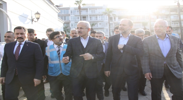 Ulaştırma ve Altyapı Bakanı Abdulkadir Uraloğlu, Hatay’da konuştu: