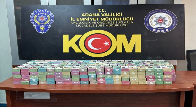 Adana’da kaçakçılık operasyonlarında 15 şüpheli yakalandı