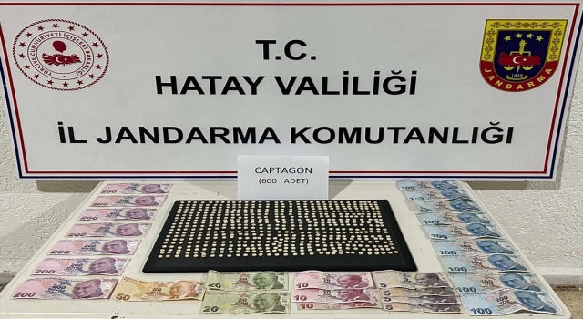 Hatay’da 600 uyuşturucu hap ele geçirildi