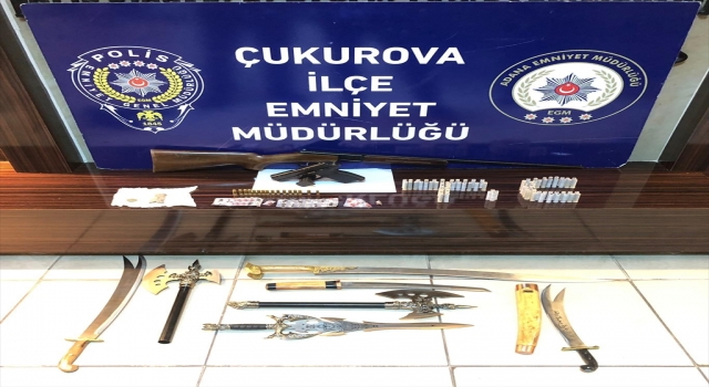 Adana’da uyuşturucu ve silah operasyonunda 7 kişi yakalandı