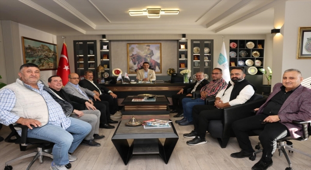 Silifke Ticaret ve Sanayi Odasından Belediye Başkanı Altunok’a ziyaret