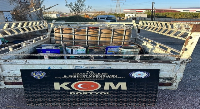 Hatay’da 3 bin 250 litre kaçak akaryakıt ele geçirildi