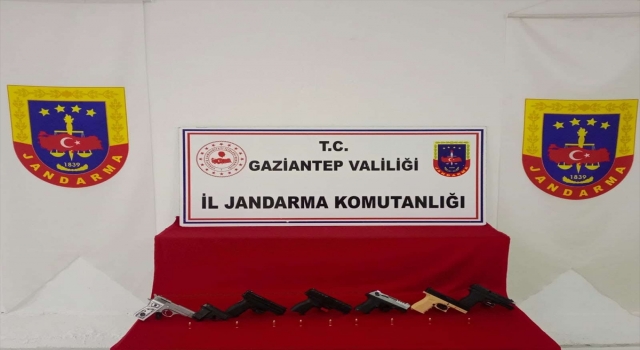 Gaziantep’te silah kaçakçılığı operasyonunda 9 şüpheli yakalandı