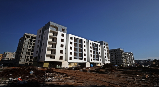 Mersin’de kentsel dönüşüm projesinde inşaat çalışmalarının yüzde 65’i tamamlandı