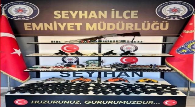 Adana’da kaçak silah imalatı operasyonunda 3 şüpheli yakalandı
